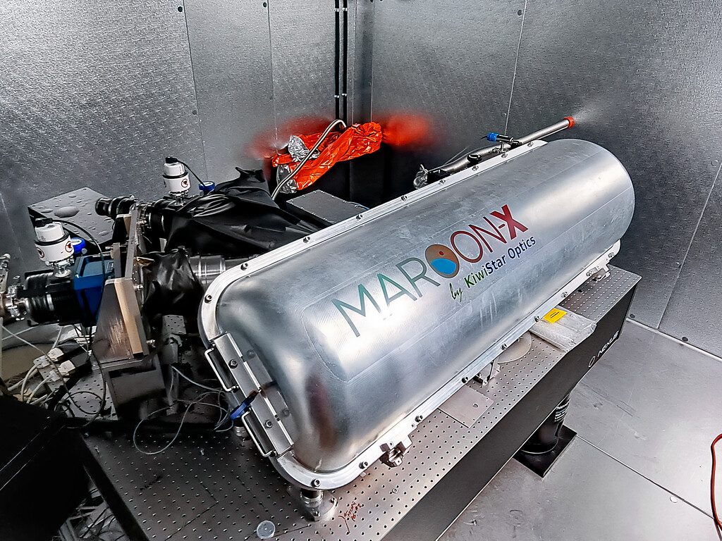 MAROON-X Instrument. The vacuum chamber is shown.